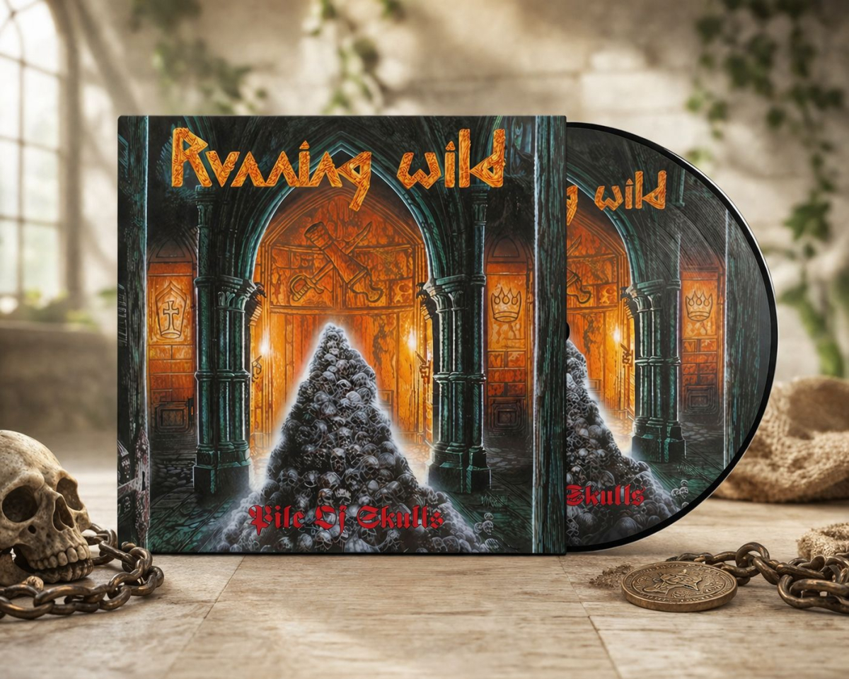 Running Wild Picture LP - Pile of Skulls - signed by Rock`n`Rolf