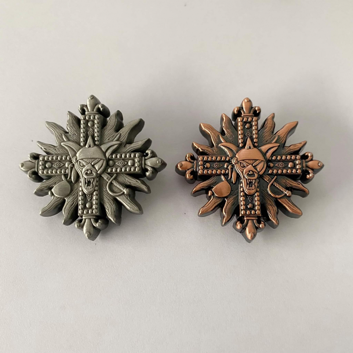 RUNNING WILD – Metal Pin BLOOD ON BLOOD / Copper / Kupfer or Silver