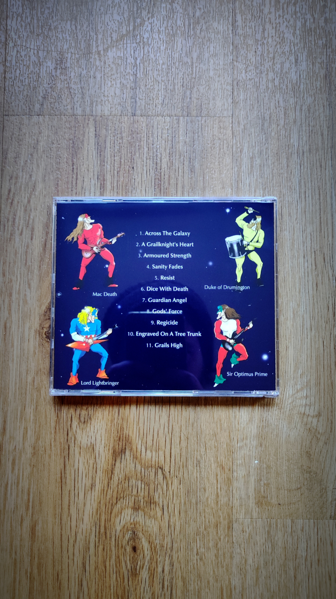 Grailknights Across the Galaxy CD