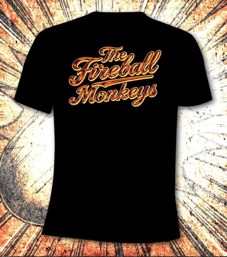 The Fireball Monkeys T-Shirt mit Frontprint